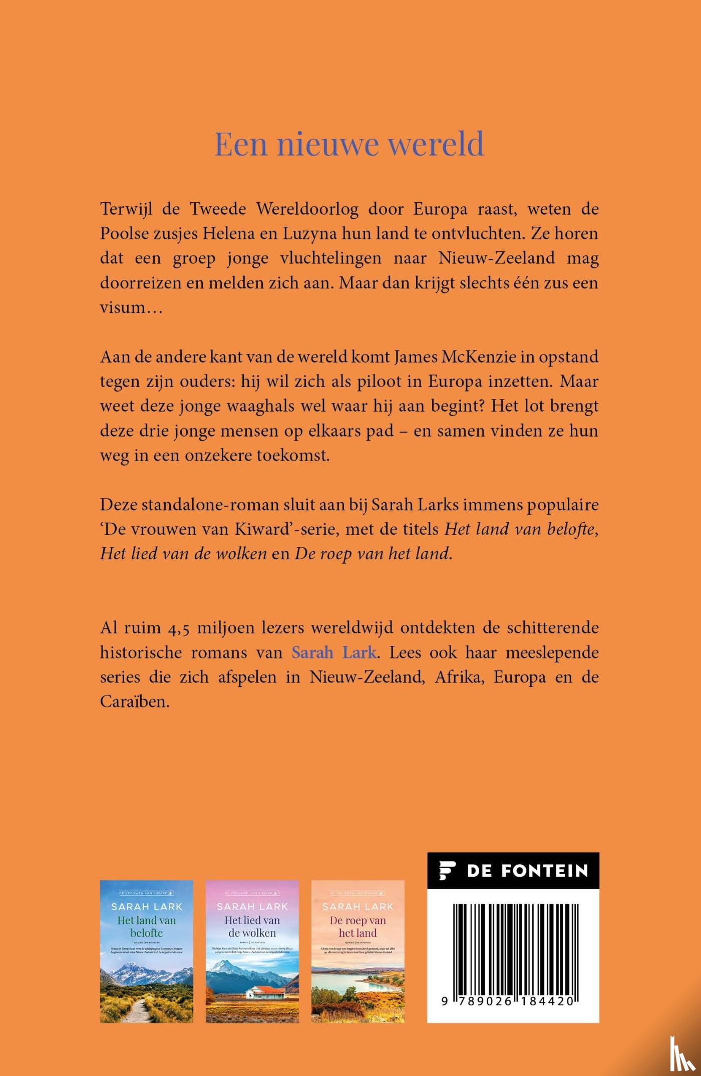 Lark, Sarah - Een nieuwe wereld