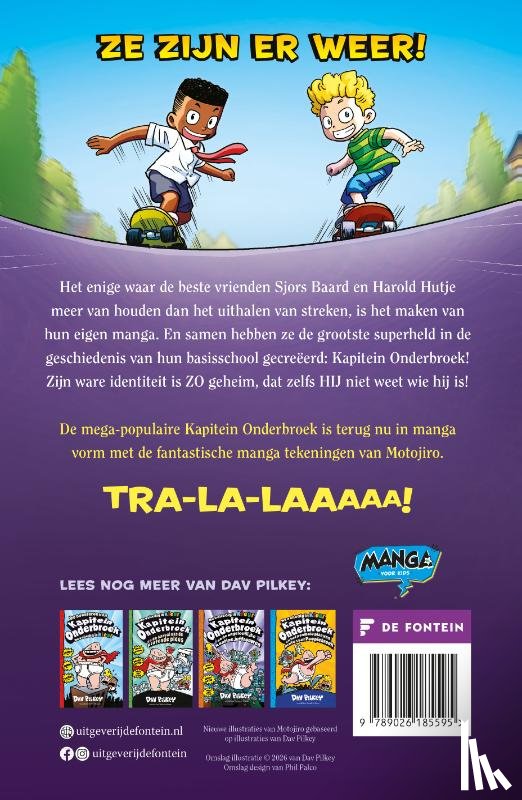 Pilkey, Dav - Kapitein Onderbroek De eerste epic manga