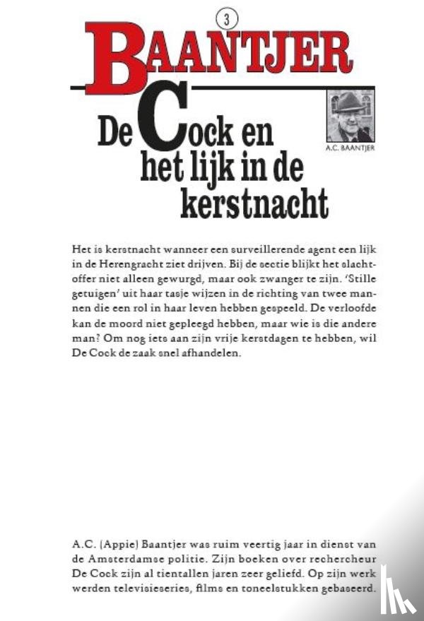 Baantjer, A.C. - De Cock en het lijk in de kerstnacht