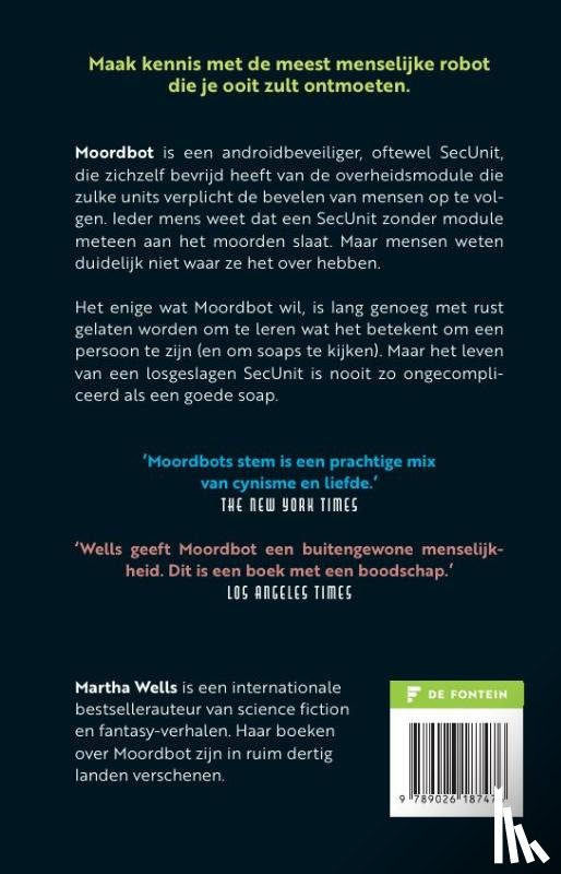 Wells, Martha - Dagboek van een Moordbot - boek 1-4 compleet