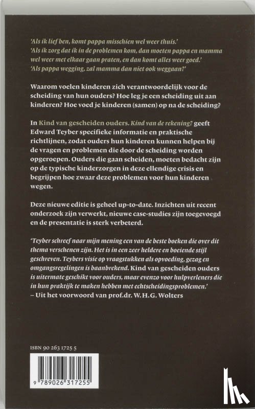 Teyber, Edward - Kind van gescheiden ouders