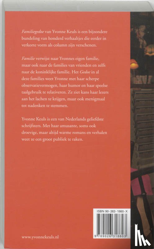 Keuls, Yvonne - Familiegedoe