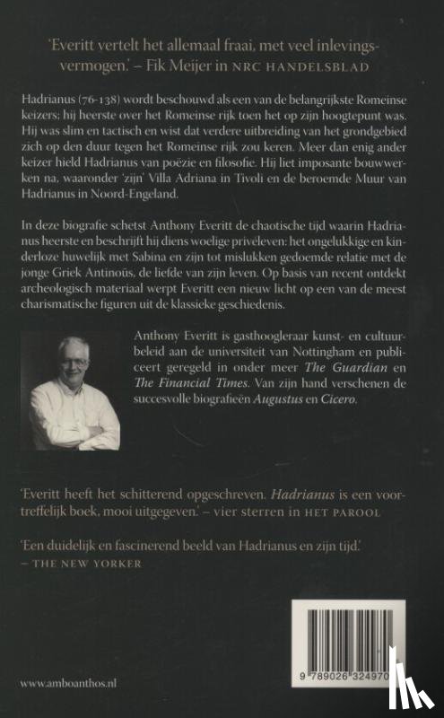 Everitt, Anthony - Hadrianus
