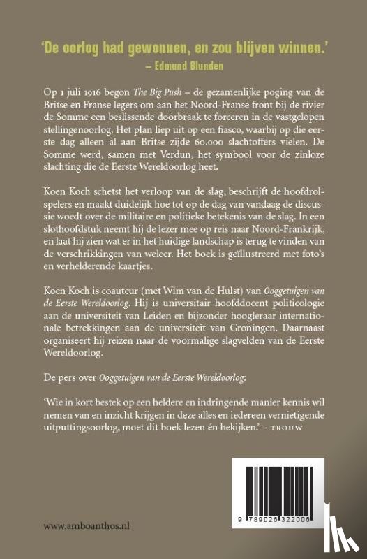 Koch, Koen - De slag van de Somme 1916