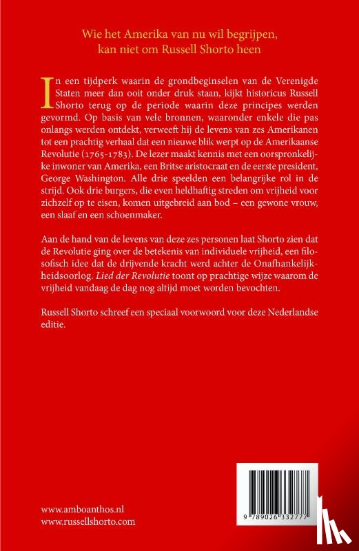 Shorto, Russell - Lied der Revolutie
