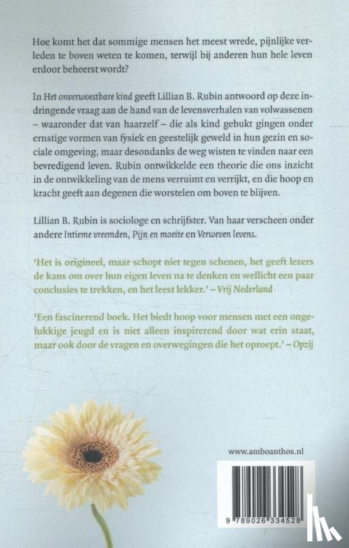 Rubin, Lilian - Het onverwoestbare kind