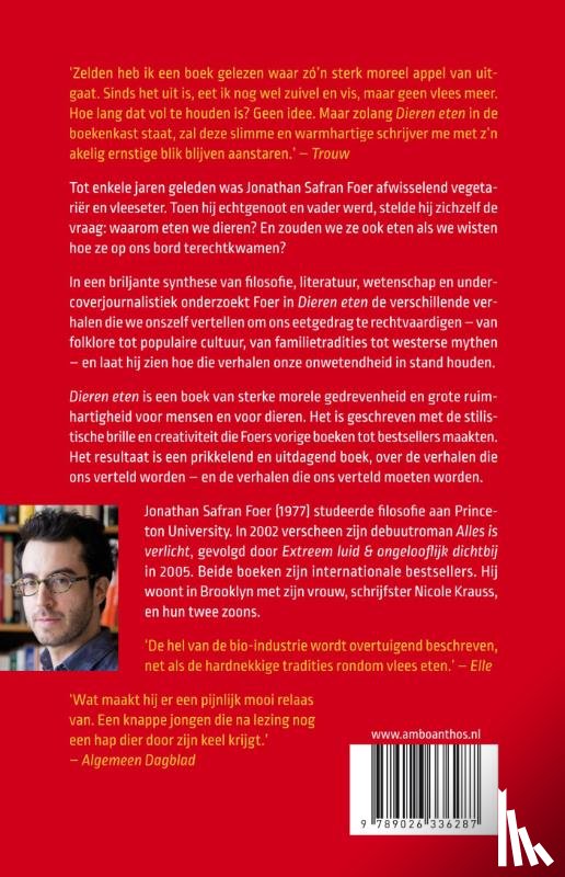 Foer, Jonathan Safran - Dieren eten