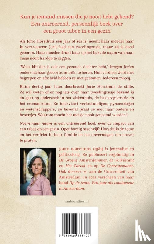 Horsthuis, Jorie - Noem haar naam