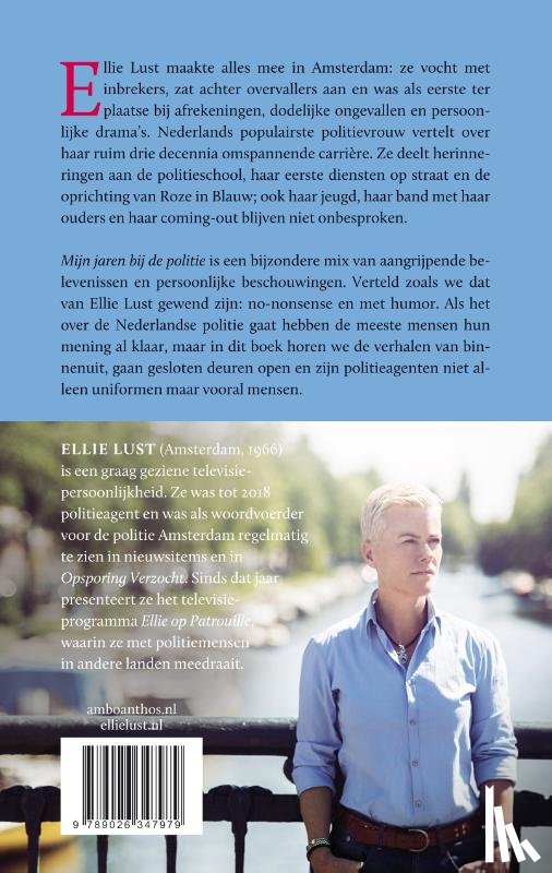 Lust, Ellie - Mijn jaren bij de politie
