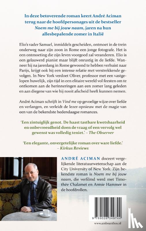 Aciman, Andre - Vind me