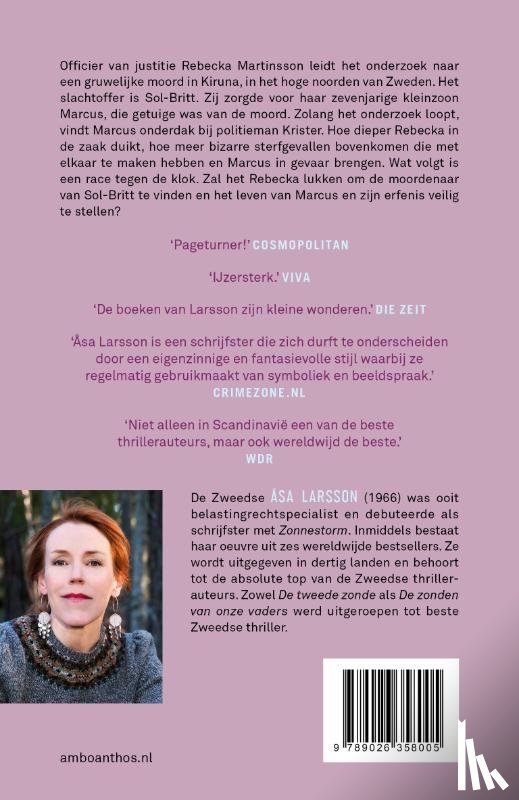 Larsson, Åsa - De tweede zonde
