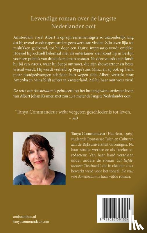 Commandeur, Tanya - De reus van Amsterdam