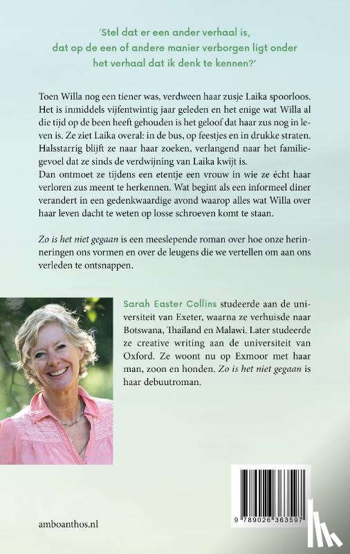 Easter Collins, Sarah - Zo is het niet gegaan