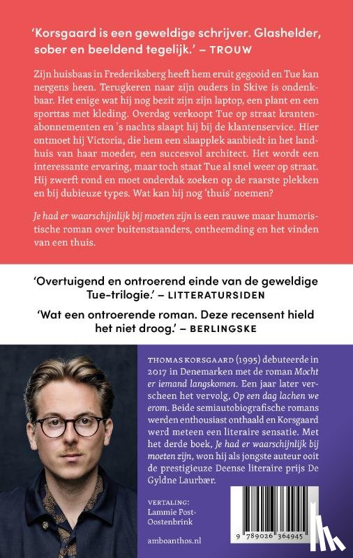 Korsgaard, Thomas - Je had er waarschijnlijk bij moeten zijn
