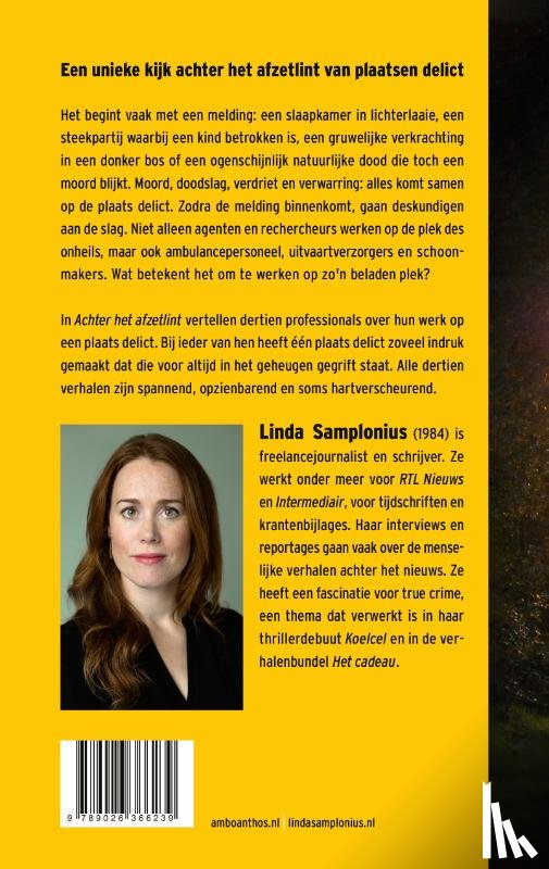 Samplonius, Linda - Achter het afzetlint