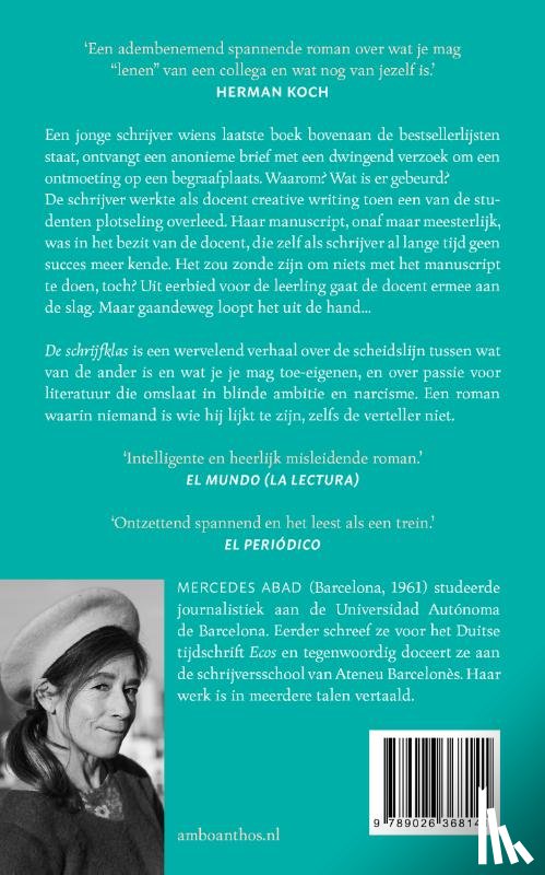 Abad, Mercedes - De schrijfklas
