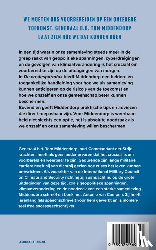 Middendorp, Tom - De vredesparadox