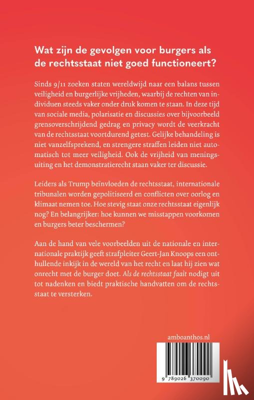 Knoops, Geert-Jan, Ravensbergen, Robin - Als de rechtsstaat faalt