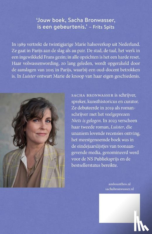 Bronwasser, Sacha - Luister