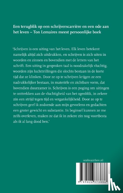 Lemaire, Ton - Op weg naar het heden