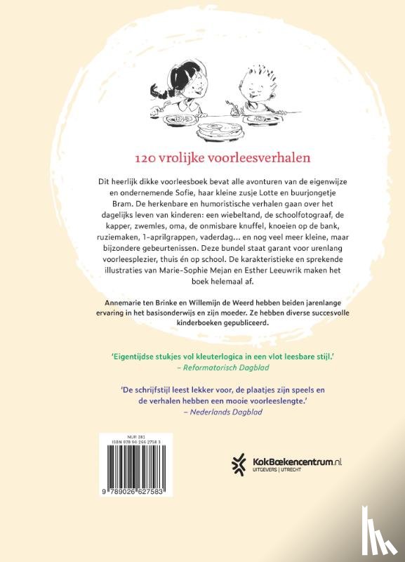 Brinke, Annemarie ten, Weerd, Willemijn de - Het grote voorleesboek van Sofie