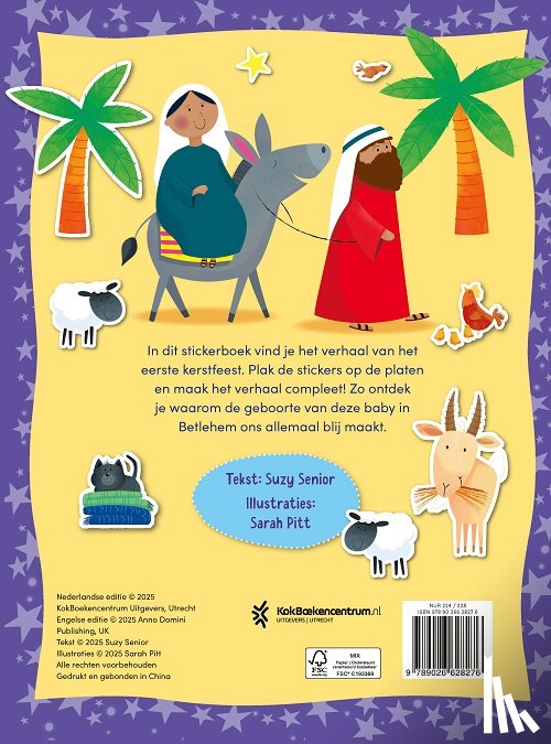 Senior, Suzy - Het vrolijke kerstfeest stickerboek