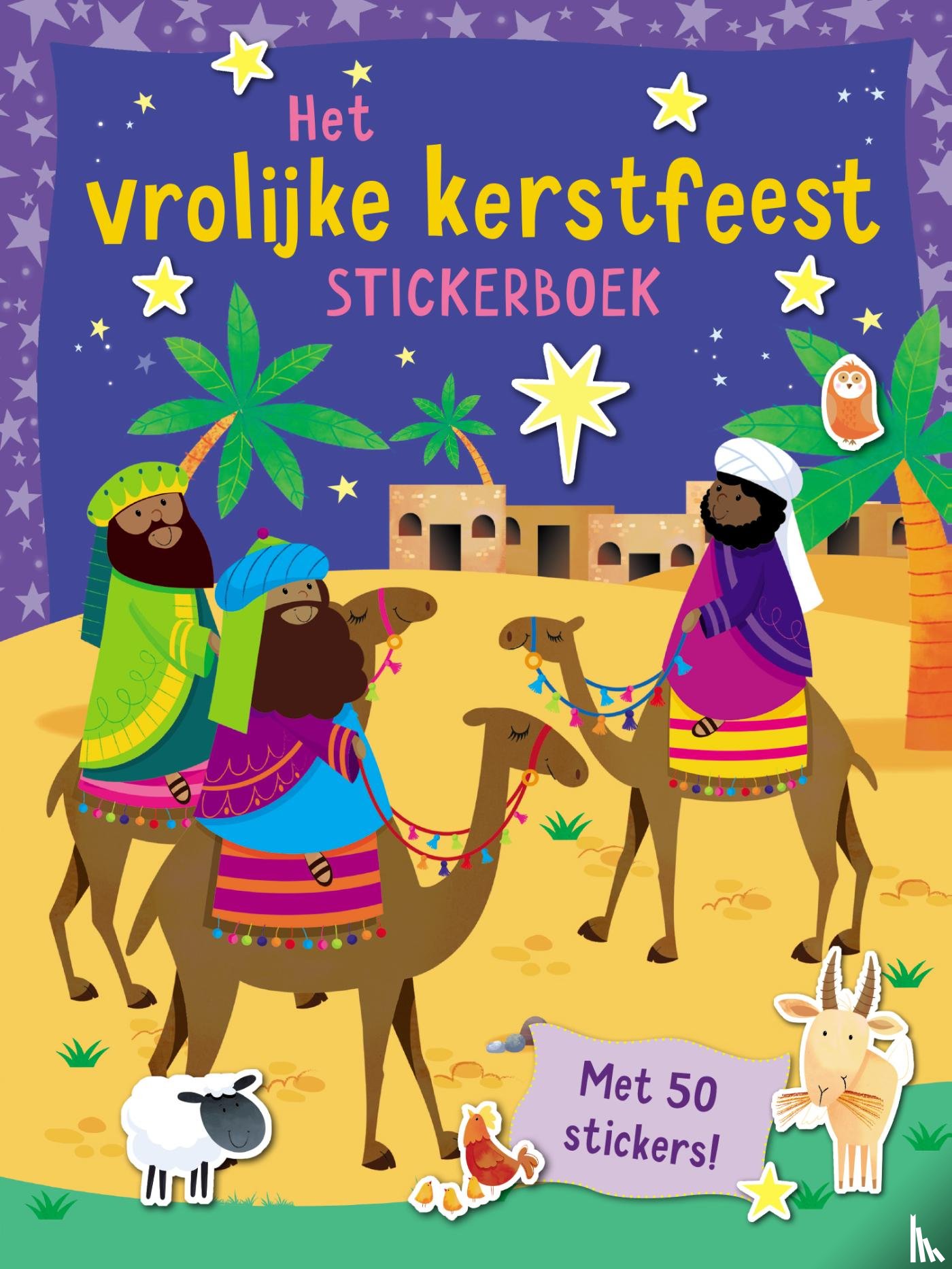 Senior, Suzy - Het vrolijke kerstfeest stickerboek