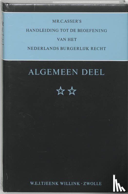 Asser, C. - Algemeen deel