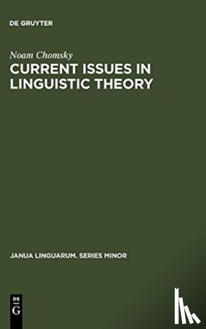 Chomsky - Current issues in linguistic theory / druk 5