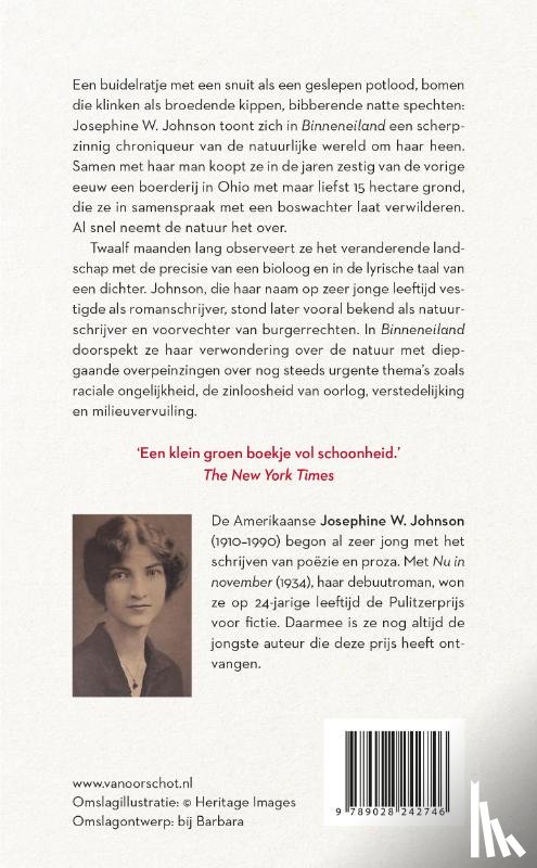 Johnson, Josephine - Binneneiland