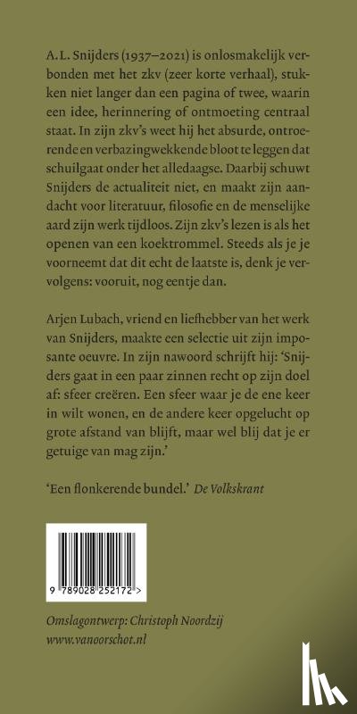 Snijders, A.L. - Zeer kort