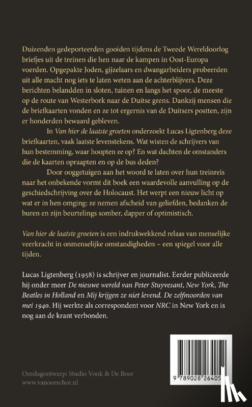Ligtenberg, Lucas - Van hier de laatste groeten