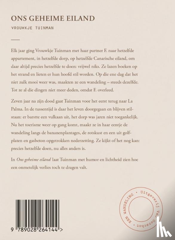 Tuinman, Vrouwkje - Ons geheime eiland