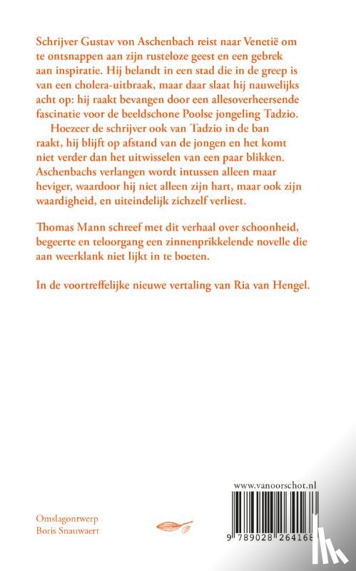 Mann, Thomas - De dood in Venetië