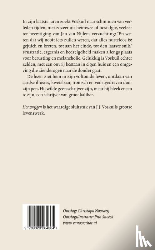 Voskuil, J.J. - Het zwijgen