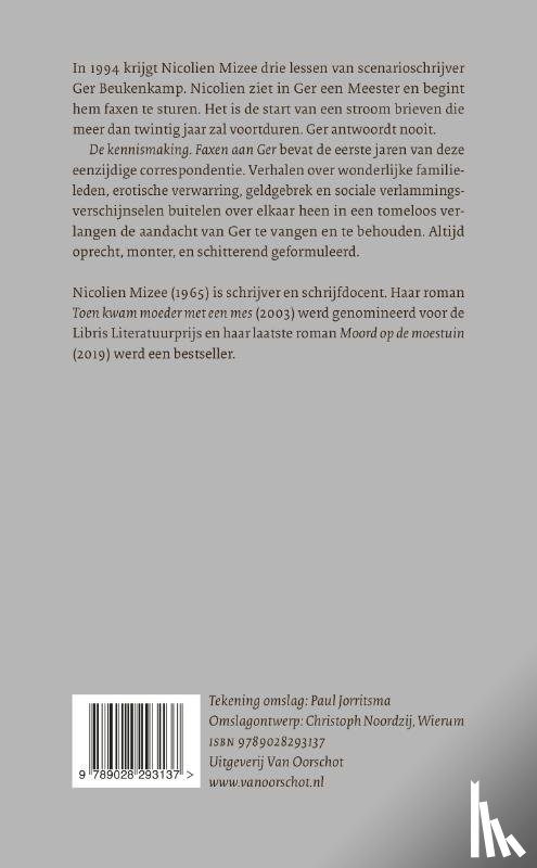 Mizee, Nicolien - De kennismaking