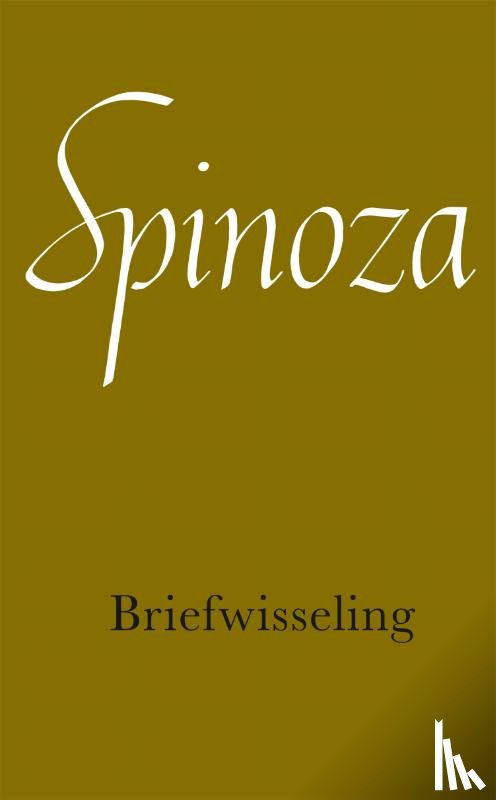 Spinoza, Benedictus de, Akkerman, Fokke - Briefwisseling