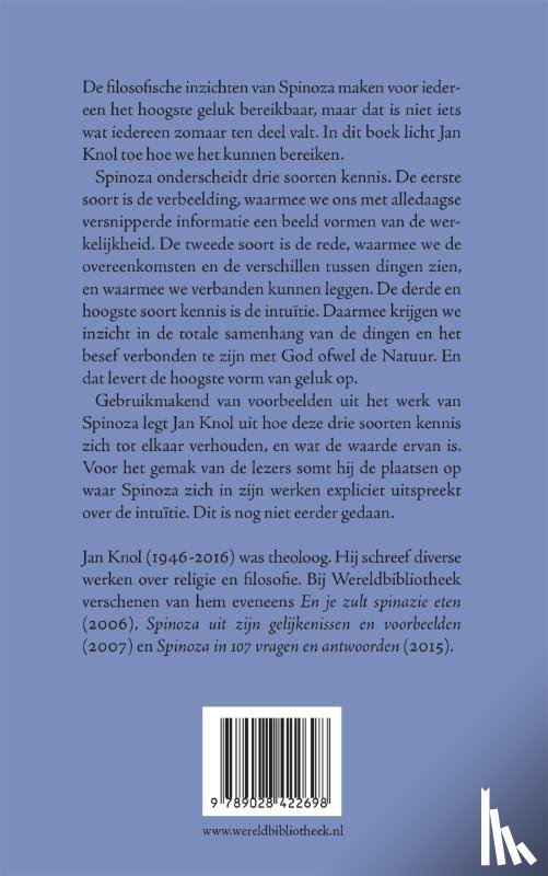 Knol, Jan - Spinoza's intuitie