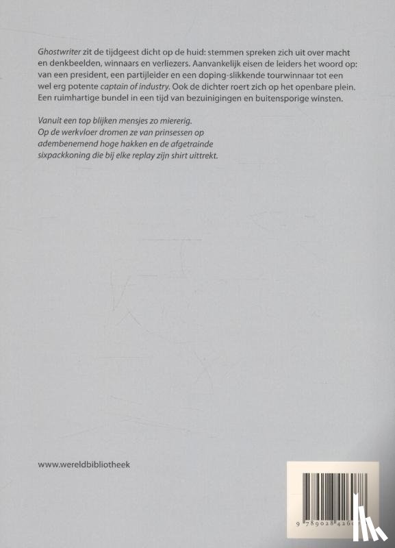 Boodt, Kurt De - Ghostwriter