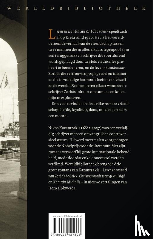 Kazantzakis, Nikos - Leven en wandel van Zorbás de Griek