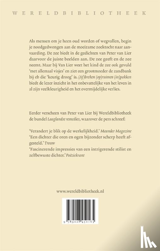 Lier, Peter van - Af(breken) op(ruimen) in(pakken)