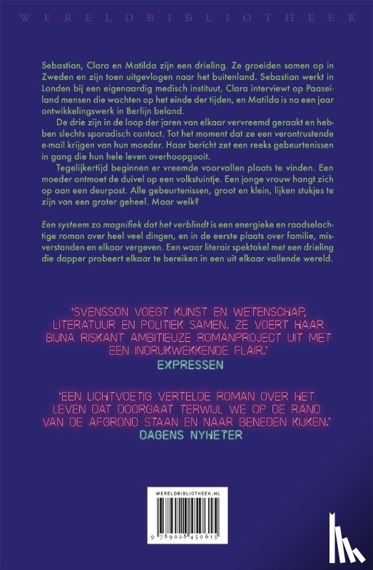 Svensson, Amanda - Een systeem zo magnifiek dat het verblindt
