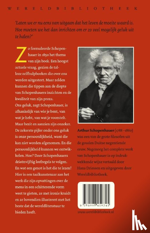 Schopenhauer, Arthur - Bespiegelingen over levenswijsheid