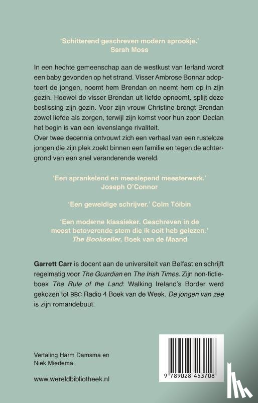 Carr, Garrett - De jongen van zee