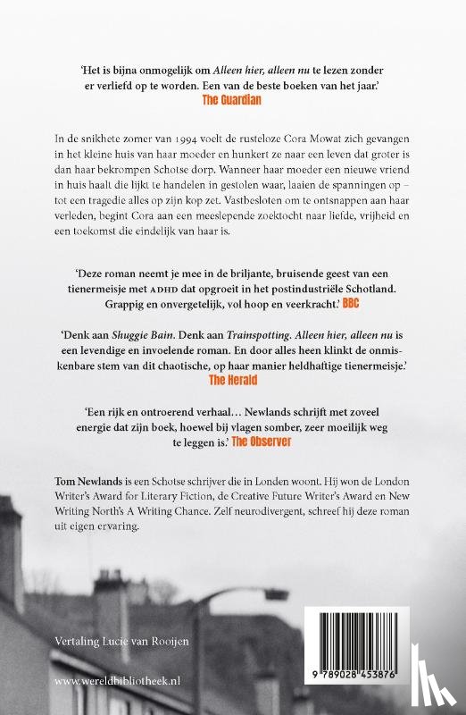 Newlands, Tom - Alleen hier, alleen nu