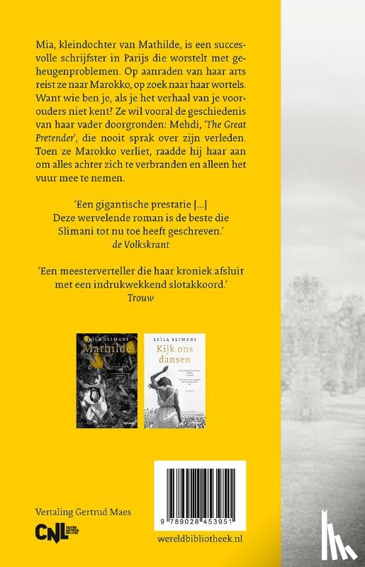 Slimani, Leïla - Neem het vuur mee