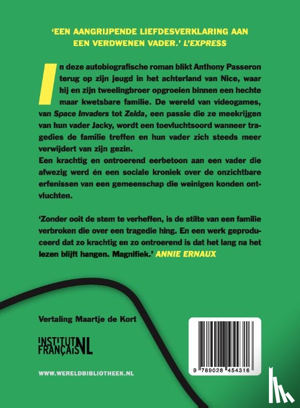 Passeron, Anthony - De verwijdering