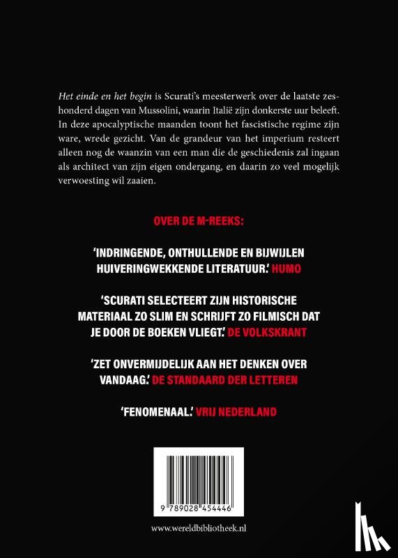 Scurati, Antonio - M. Het einde en het begin