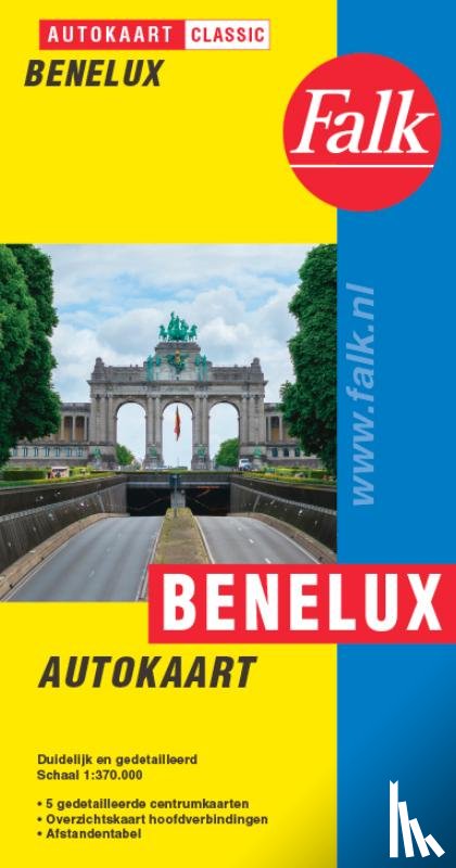  - Falk autokaart Benelux classic