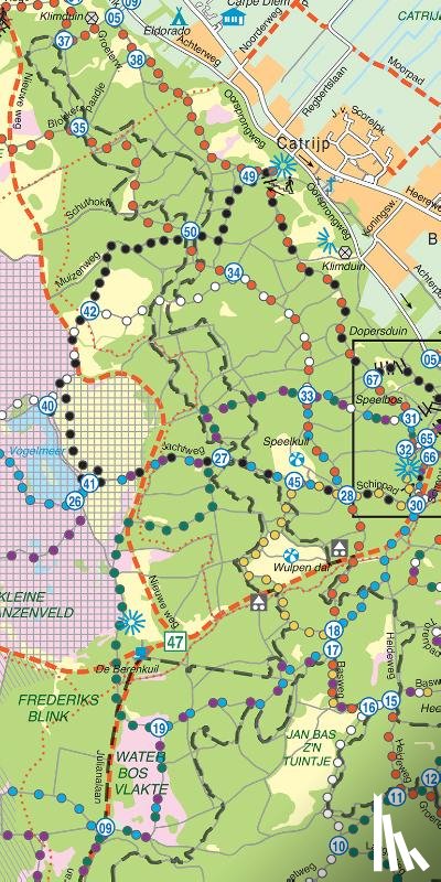  - Falk Regiokaart Schoorlse Duinen